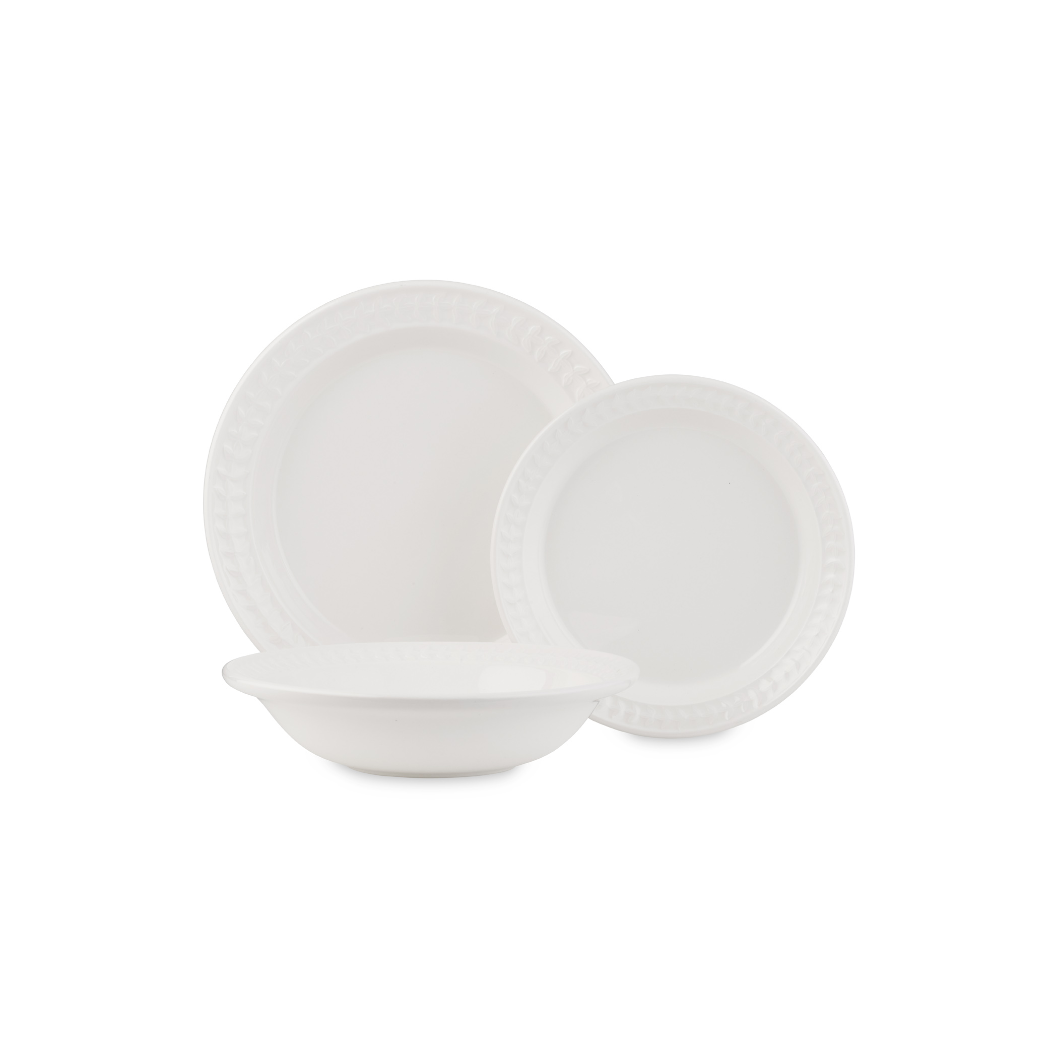 Botanic Garden Harmony 12 Piece Set White image number null